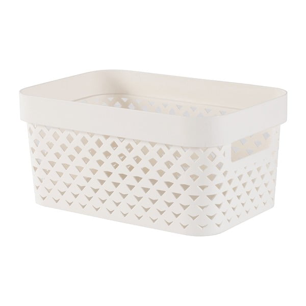 Beež plastmassist hoiukarp 26x17,5x12 cm Pure - Curver