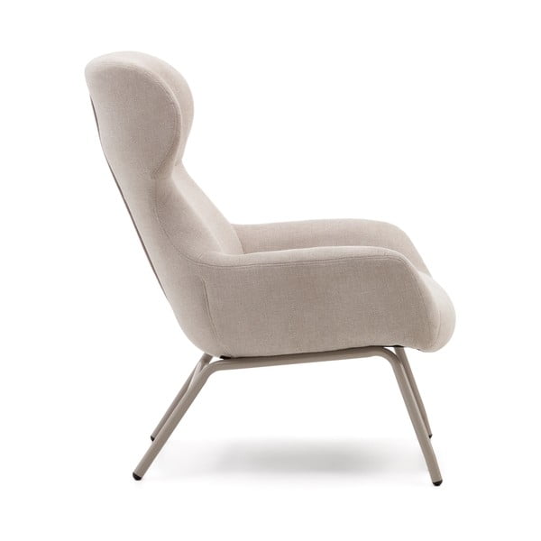 Beež tugitool Belina - Kave Home-image-2