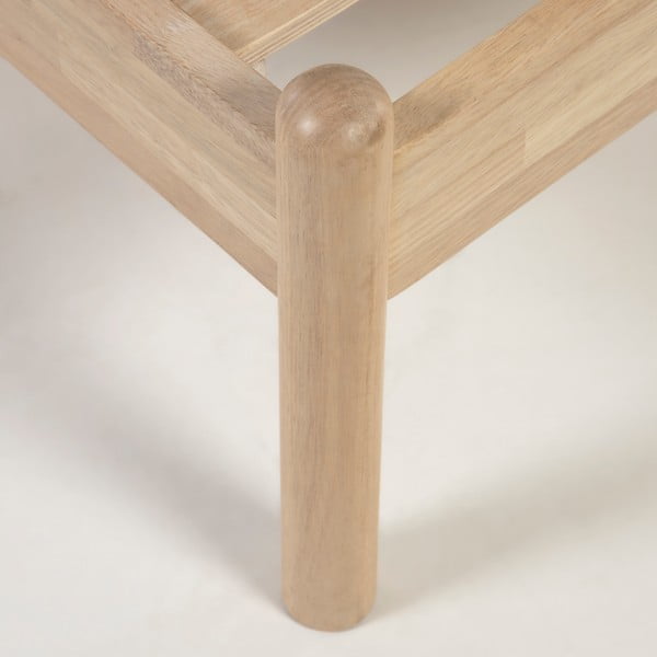 Hall/loomulik kummi puit üheinimesevoodi koos restiga 90x190 cm Shayndel - Kave Home-image-4