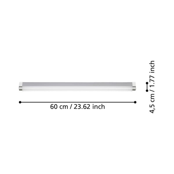 Hõbedane LED seinavalgusti TRAGACETE 1 - EGLO-image-2