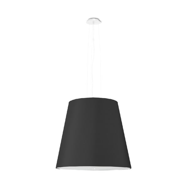 Must rippvalgusti klaasist lambivarjundiga ø 50 cm Tresco - Nice Lamps