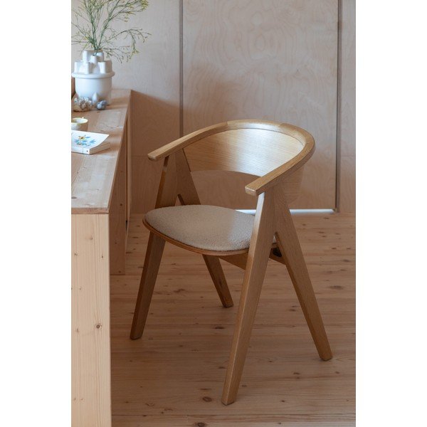 Polsterdatud söögitool käetugedega NDSM - Zuiver-image-3