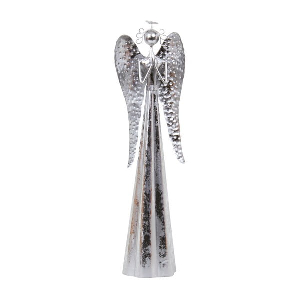 Dekorace Archipelago Large Silver Angel, 50 cm