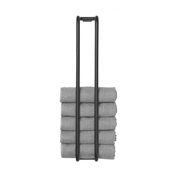 Must seinale paigaldatav rätikuhoidja Modo - Blomus