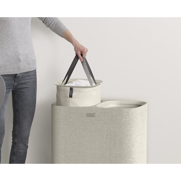 Beež riidest pesukorv 90 l Tota - Joseph Joseph-image-4