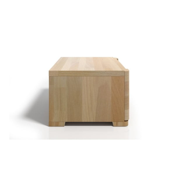 Noční stolek z bukového dřeva se zásuvkou SKANDICA Sparta-image-2