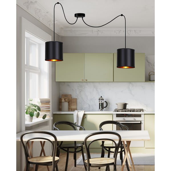 Must rippvalgusti 100x100 cm Candida - Candellux Lighting-image-1