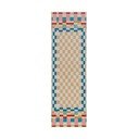 Villaseguga jooksja 80x300 cm Checkered Border - Flair Rugs
