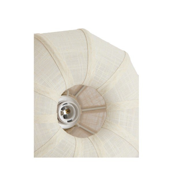 Kreemikas laelamp tekstiilvarjuga ø 30 cm Zosia - Light & Living-image-4
