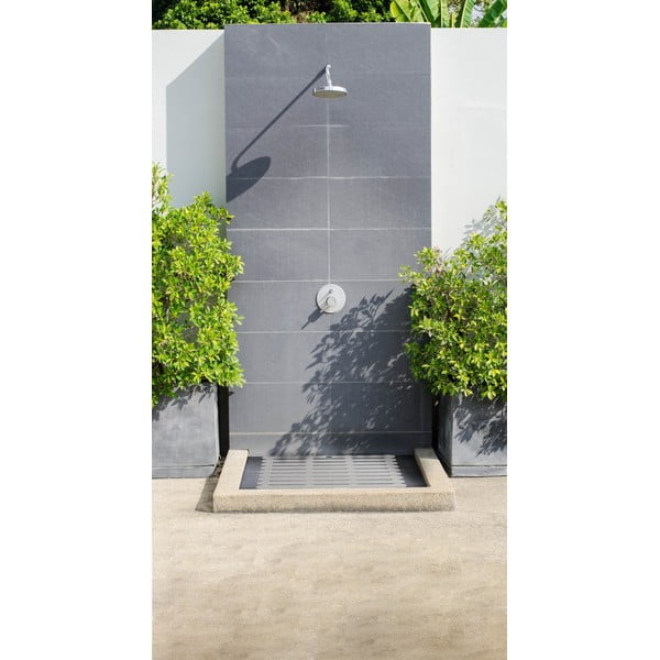 Beež plastikust vannitoamatt 50x80 cm - Wenko-image-1