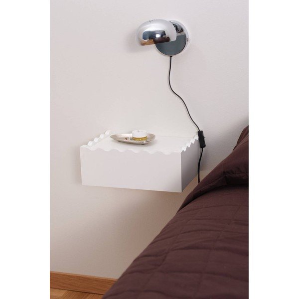 Valge rippuv öökapp Nypen - Jotex-image-1