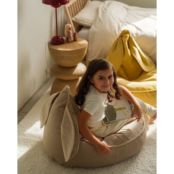 Beež sametist laste kott-tool Bunny - Wigiwama-image-3