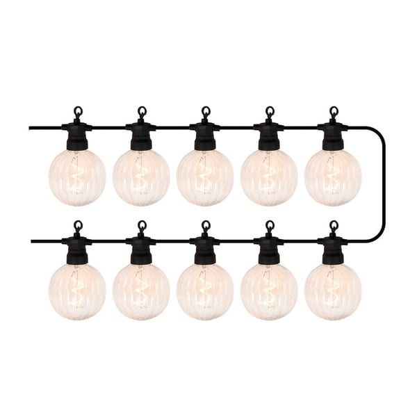 Valguskett pirnide arv 10 tk pikkus 300 cm Luke - Sirius-image-2