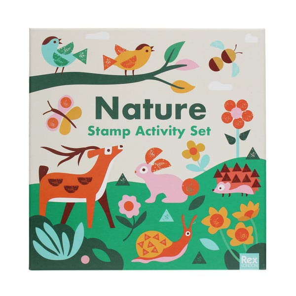 Loominguline komplekt Stamp Activity Set Nature - Rex London