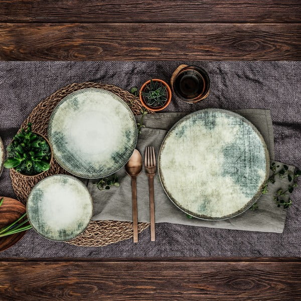 Portselanist söögikomplekt 24 tk Denim - Güral Porselen-image-1