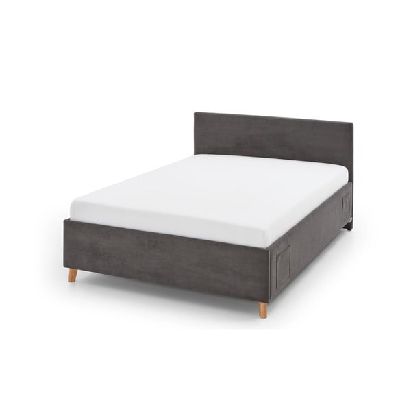 Antratsiitne lastevoodi koos panipaigaga 120x200 cm Cool - Meise Möbel