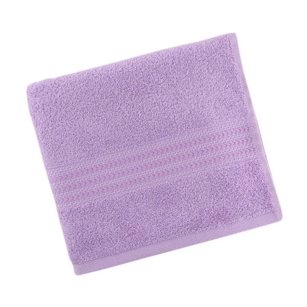 Lilla puhtast puuvillast rätik , 30 x 50 cm - Foutastic-image-2