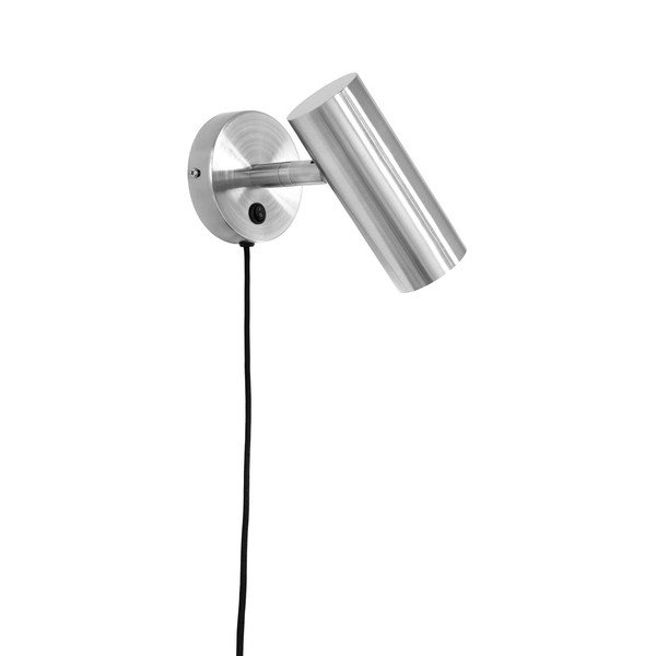 Terasest seinavalgusti pistikupesa jaoks hõbedases värvitoonis Paris - House Nordic