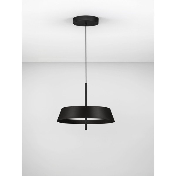 Matt must alumiiniumist LED-rippvalgusti, hämardatav, ø 45 cm Velio - Nova Luce-image-3