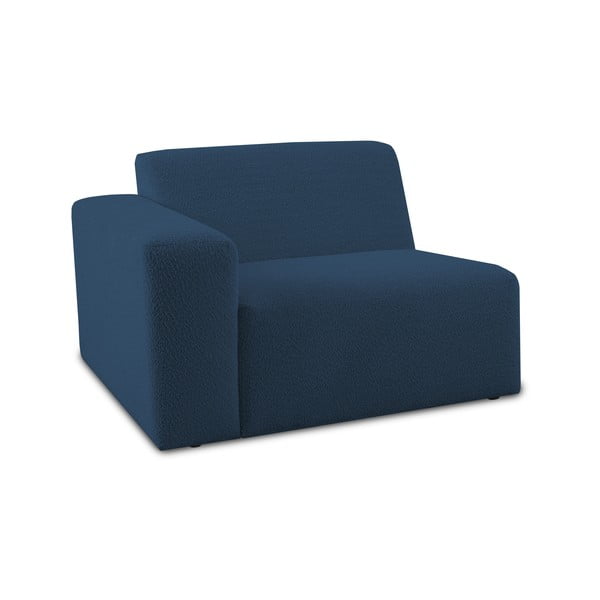 Tumesinine bukleekangast diivanimoodul (vasak nurk) Roxy - Scandic-image-1