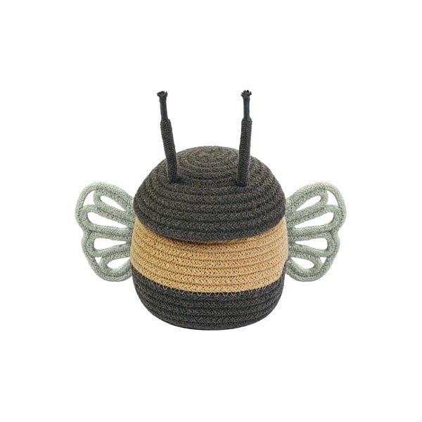 Riidest laste mänguasjakorv ø 15x15 cm Baby Bee - Lorena Canals