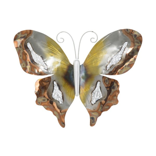 Nástěnná dekorace Mauro Ferretti Butterfly, 36,5 x 28,5 cm
