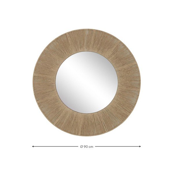 Metallraamiga seinapeegel, ø 90 cm Citra - Westwing Collection-image-4