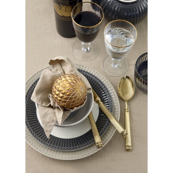 Valge-hall keraamiline taldrik, ø 23 cm Alice - Green Gate-image-1