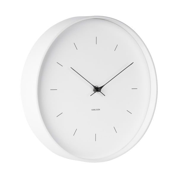 Valge seinakell Butterfly, ø 27,5 cm Butterfly Hands - Karlsson-image-1