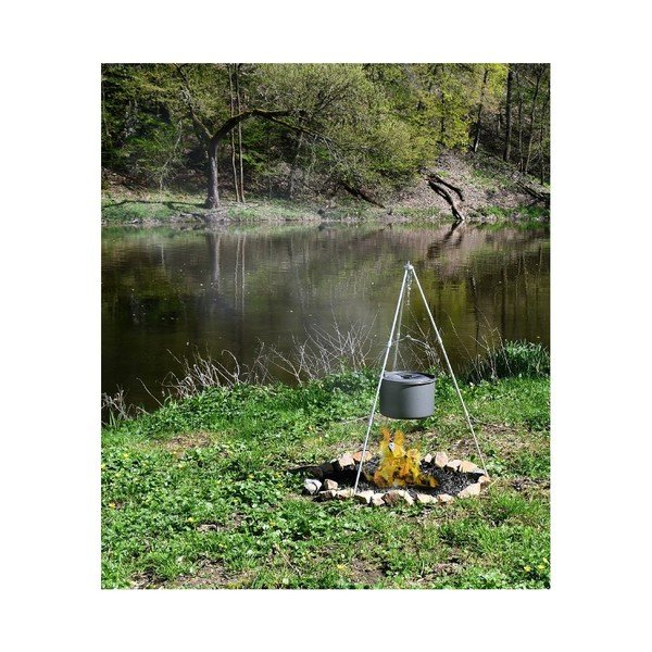 Skládací hliníková trojnožka k ohništi Cattara, výška 86 cm-image-4