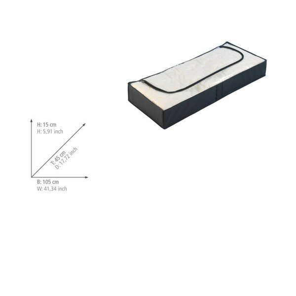 Must hoiukast voodi all , 105 x 45 cm - Wenko-image-1