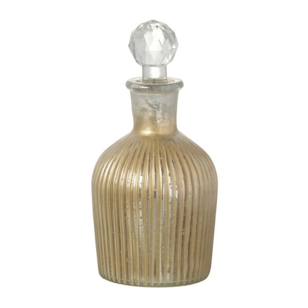 Zlatá skleněná flakonka na parfém Parlane Reim, 17 cm