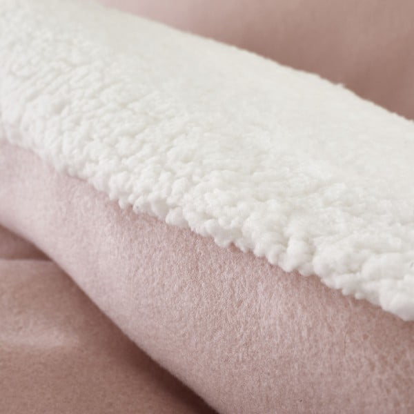 Roosa villane voodipesu südamemotiiviga , 135 x 200 cm Cosy Heart - Catherine Lansfield-image-3