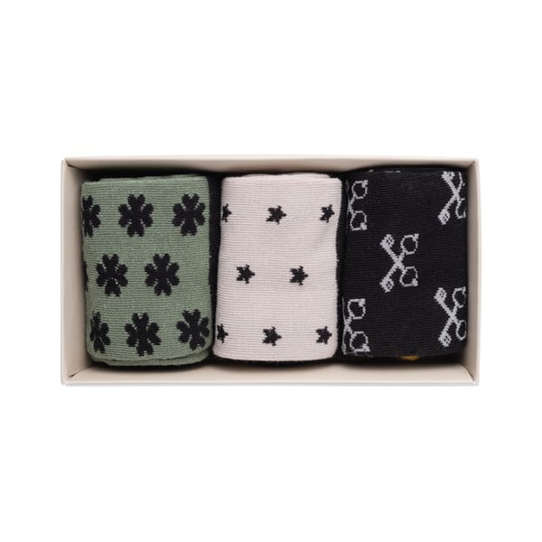 Meeste sokid suurus 41-45 3 paari komplektis Lucky - Gentlemen's Hardware-image-2