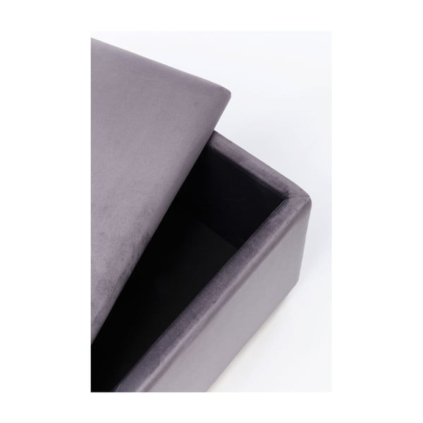 Pruun-hall sametist pink koos hoiuruumiga Cherry - Kare Design-image-4