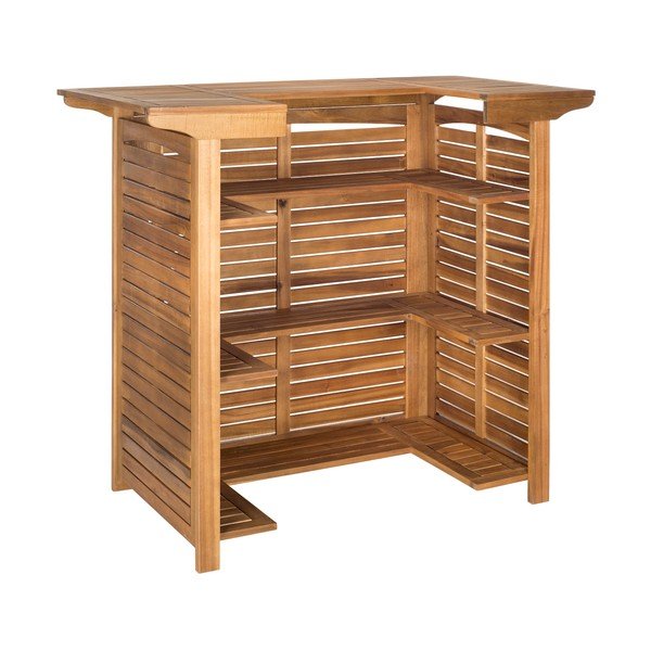 Zahradní bar z akáciového dřeva Safavieh Lola-image-1