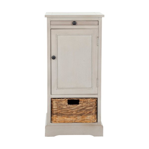 Šedá komoda s ratanovými košíky Safavieh Raven-image-2