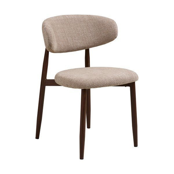 Beež-tumepruun polsterdatud söögitool Levanto – House Nordic