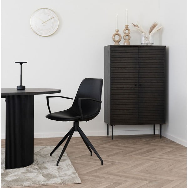 Tumepruun tammespoonist kapp 80x130 cm Kyoto - House Nordic-image-1