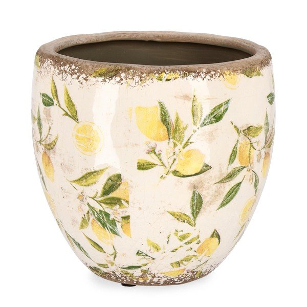 Portselanist kaas lillepotile ø 18 cm Sorrento - Yes Everyday