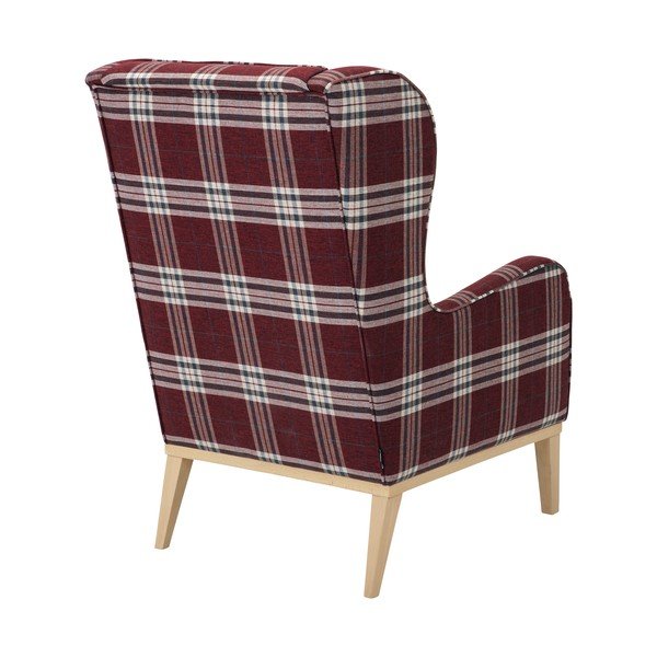 Punane ruuduline tugitool Angelo - Max Winzer-image-4