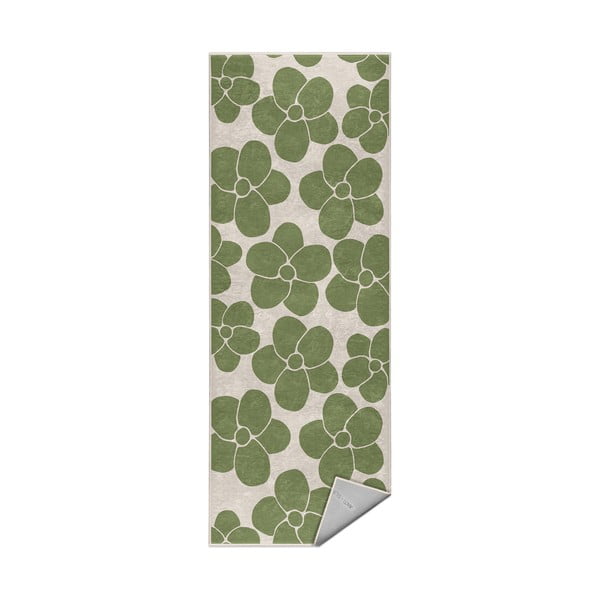Roheline pestav vaip 80x200 cm Green Meadow - Mila Home