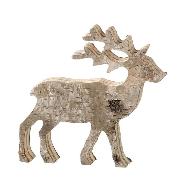 Dřevěná dekorace Parlane Reindeer