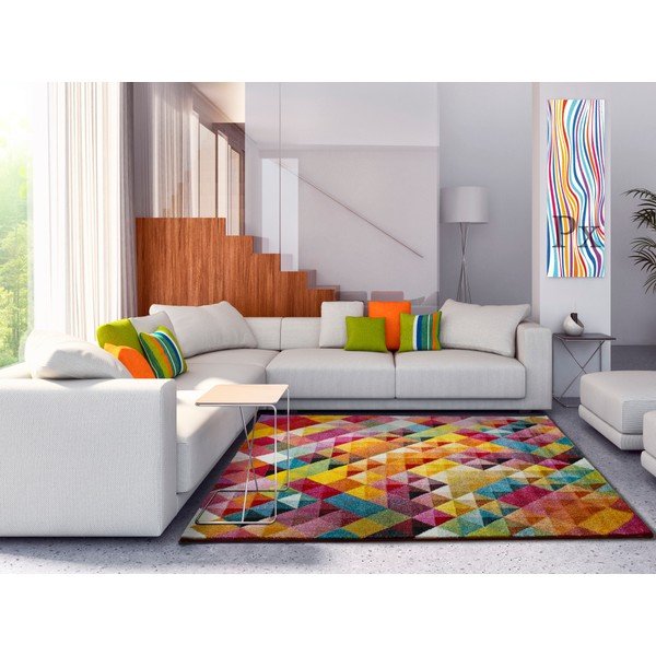 Vaip Belis Kolmnurgad, 140 x 200 cm - Universal-image-1