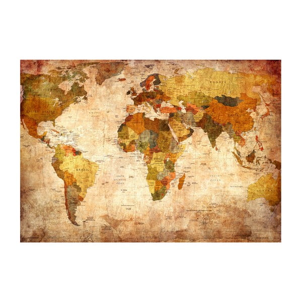 Suureformaadiline tapeet , 200 x 140 cm Old World Map - Artgeist