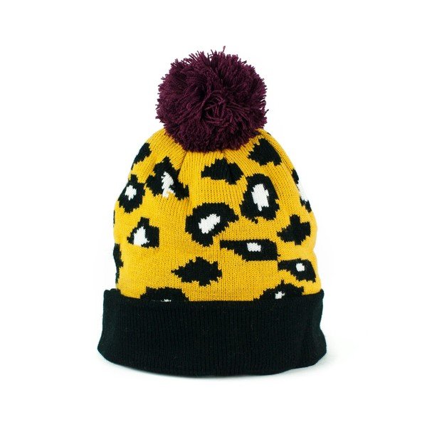 Čepice Leopard Yellow-image-2