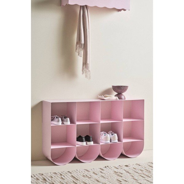 Roosa terasest rippuv kingariiul 120x70x30 cm Waway - Jotex-image-1