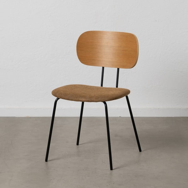 Pruuni kattega söögitoolid 4 tk komplektis Cleo - Ixia-image-1