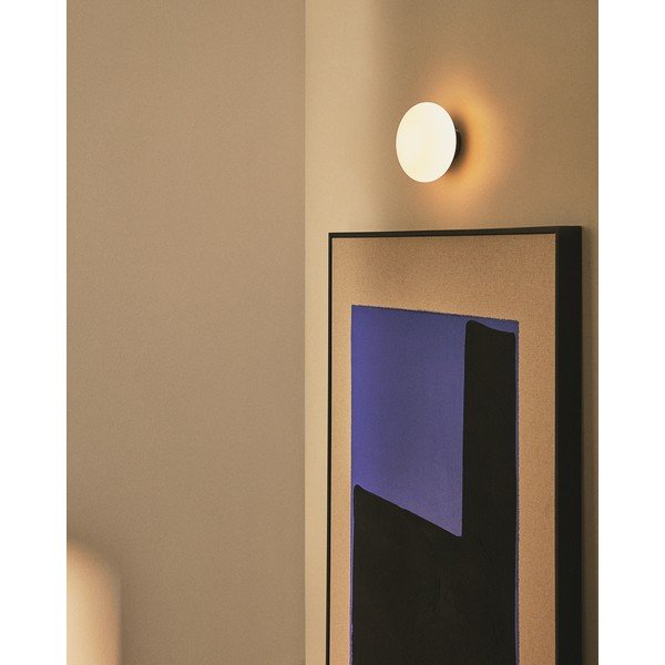 Valge/must seinalamp ø 15 cm Bamila - Kave Home-image-1