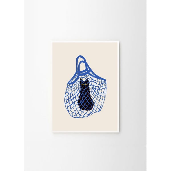 Plakat 30×40 cm The Cat’s In The Bag – The Poster Club-image-3